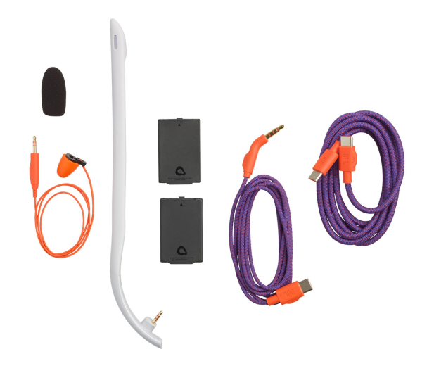 JBL Quantum 950 ANC Biało-fioletowe - 1501652 - zdjęcie 7